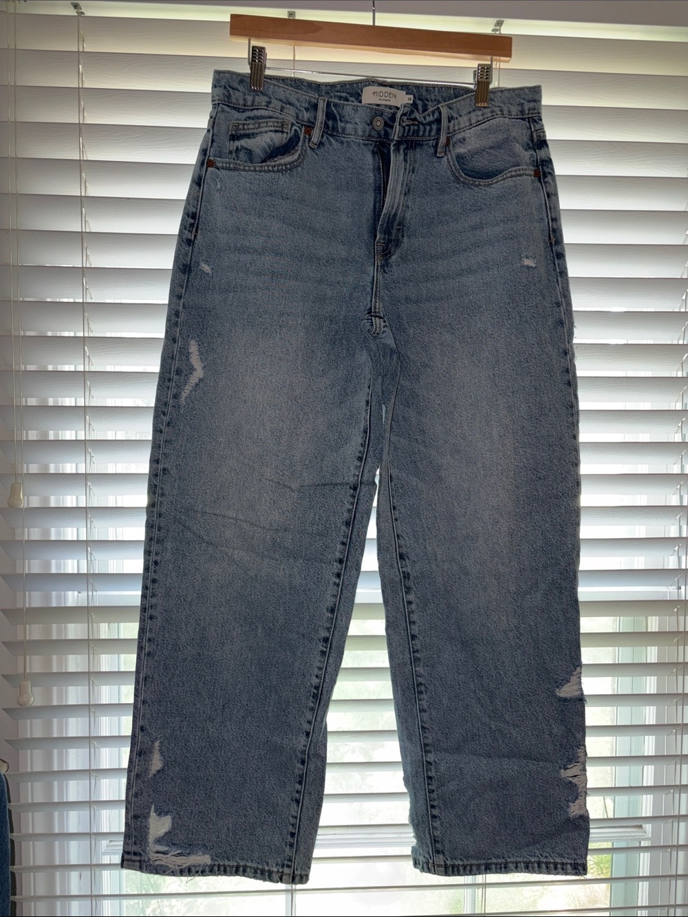 Hidden Alyx Jeans in Faded Blue size 28